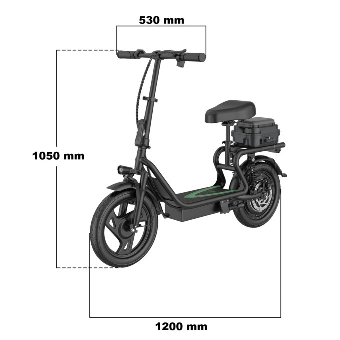 Elektrokolobežka AERIUM AOVO PRO COMFORT V2 (2026) čierna