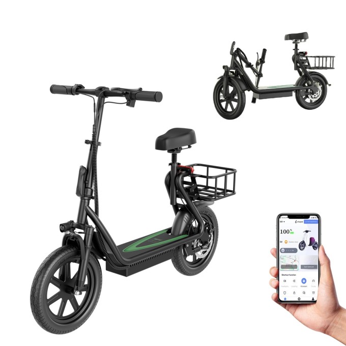 Elektrokolobežka AERIUM AOVO PRO COMFORT V2 čierna